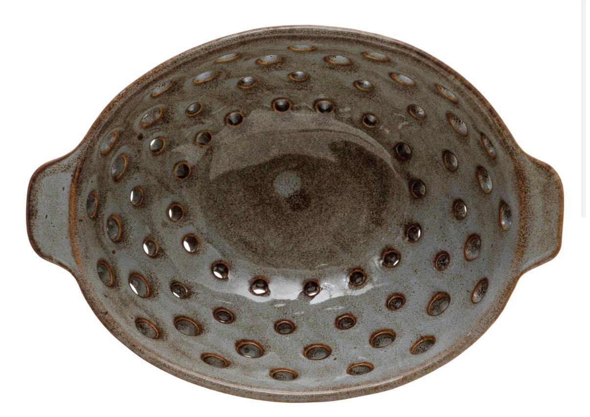 Stoneware Berry Bowl